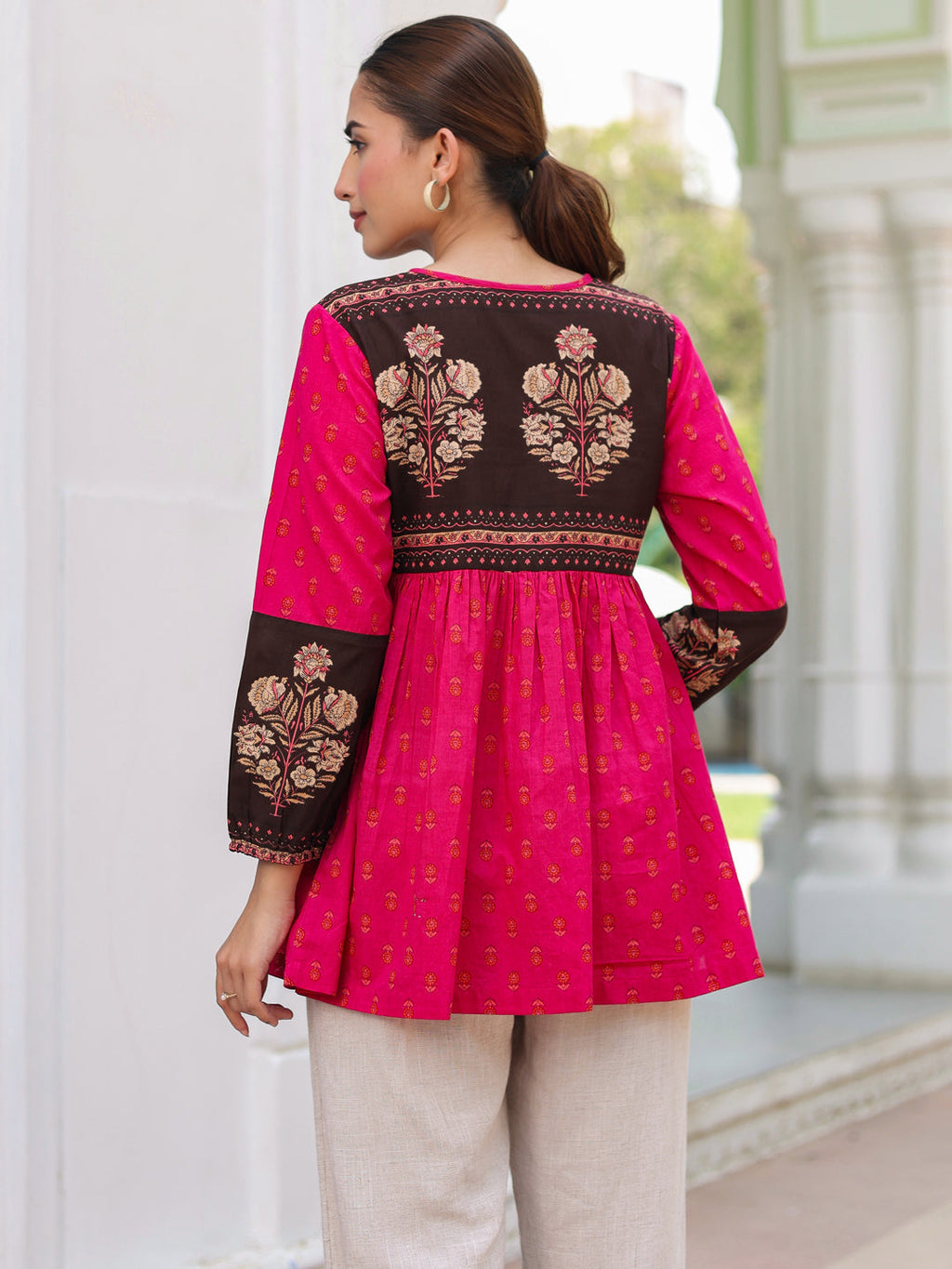 Print Cotton Top