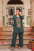 Women's Printed Tunic and Trouser Co-Ord Set