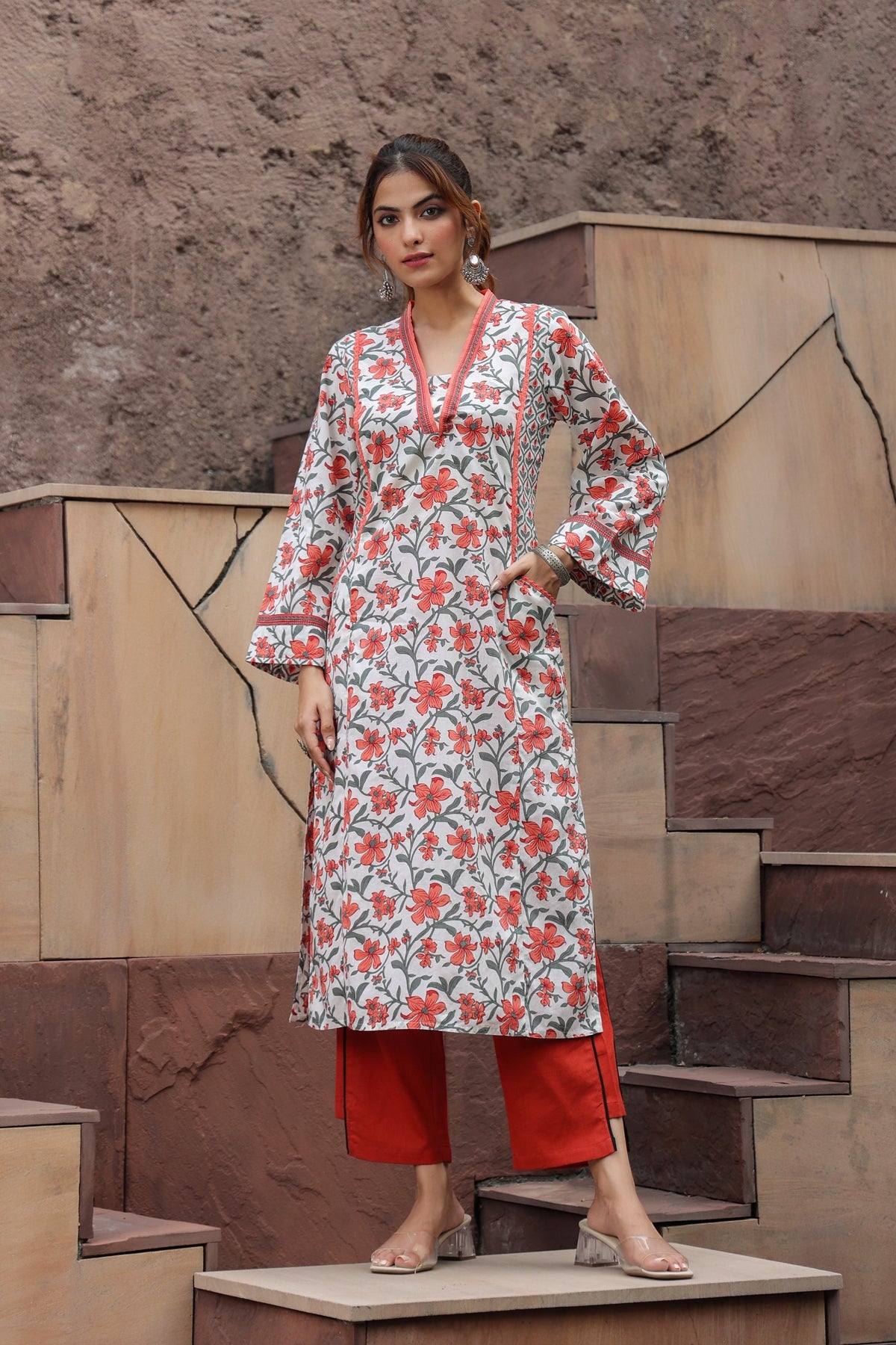 Women Floral Printed Kurta