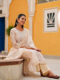 Women Ethnic Motifs Printed Regular Chanderi Cotton Straight Kurta Set