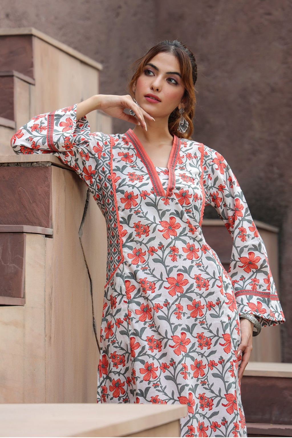 Women Floral Printed Kurta