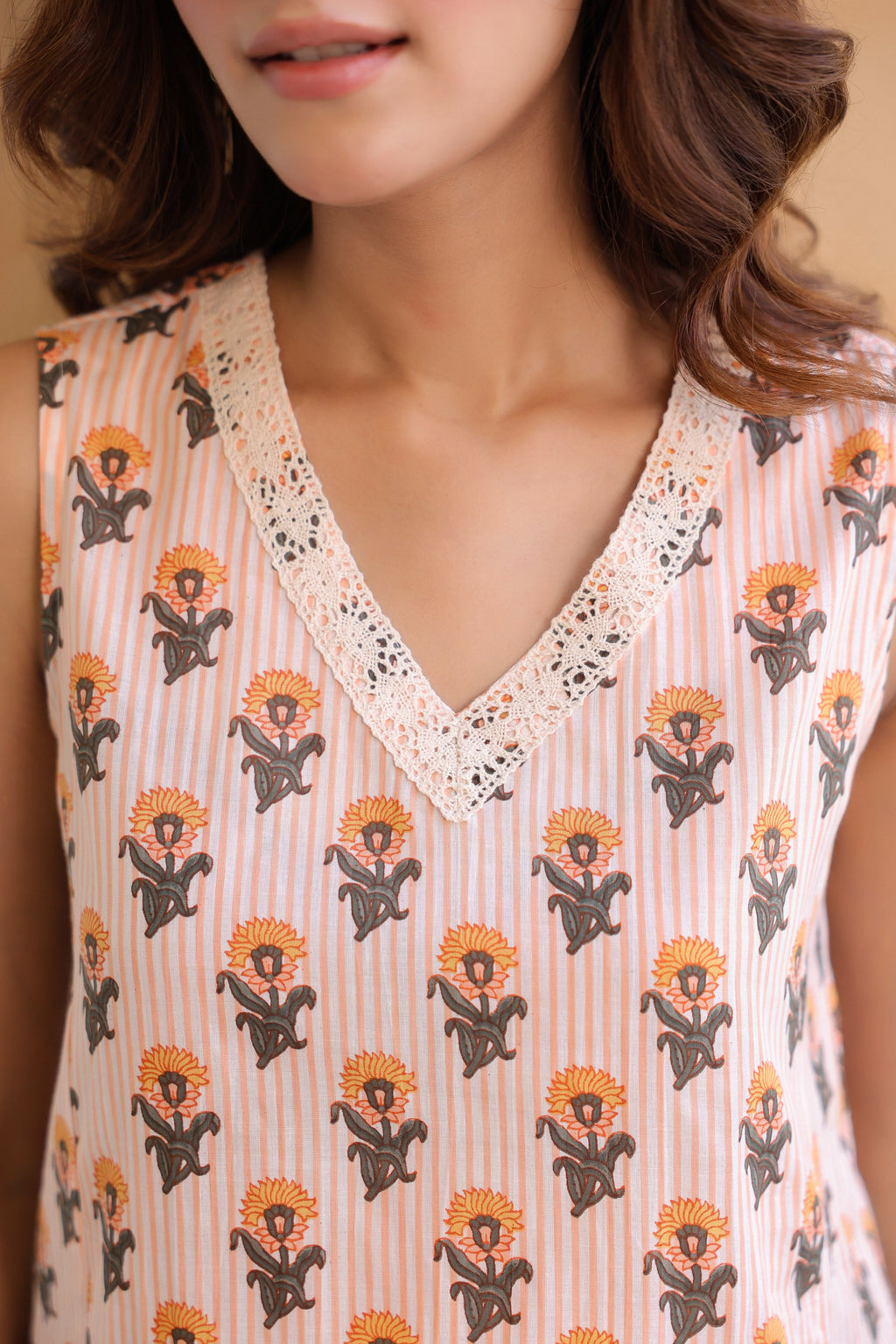 Print Cotton Top